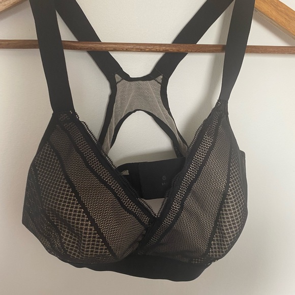 Lululemon Awake to Lace Bra Black/Beige Size 32 E - Picture 8 of 16